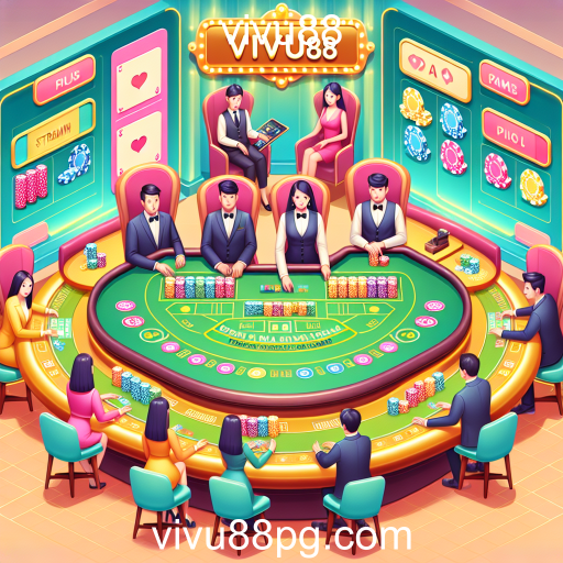 Experiência Imersiva no Cassino Ao Vivo do vivu88